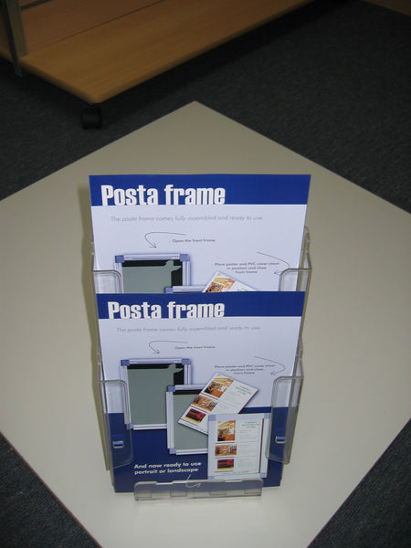 Brochure Holders - wall or desk mounted