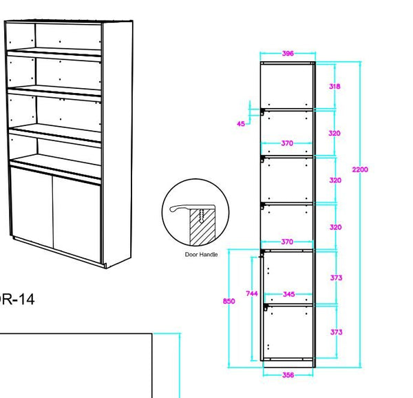 Tall Brown Texture Grain Display Cabinet - CLEARANCEproduct_typeTall Brown Texture Grain Display Cabinet - CLEARANCEproduct_vendorTall Brown Texture Grain Display Cabinet - CLEARANCE