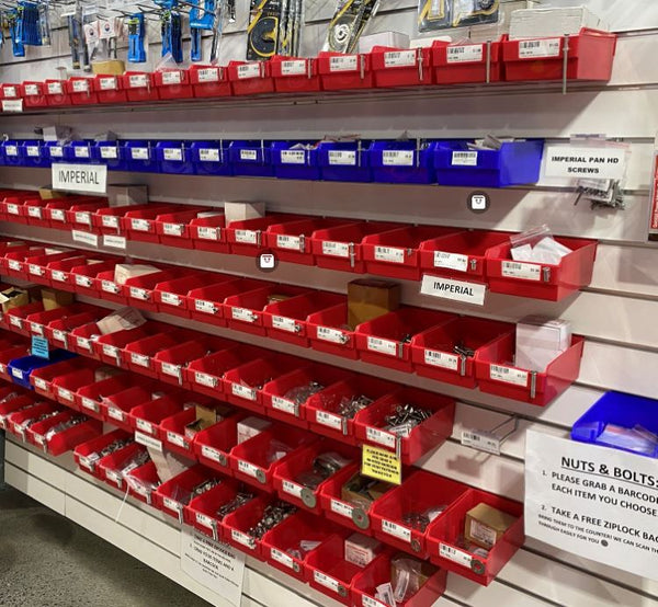 SLATBOX Storbox and Shelfbox Display Containers