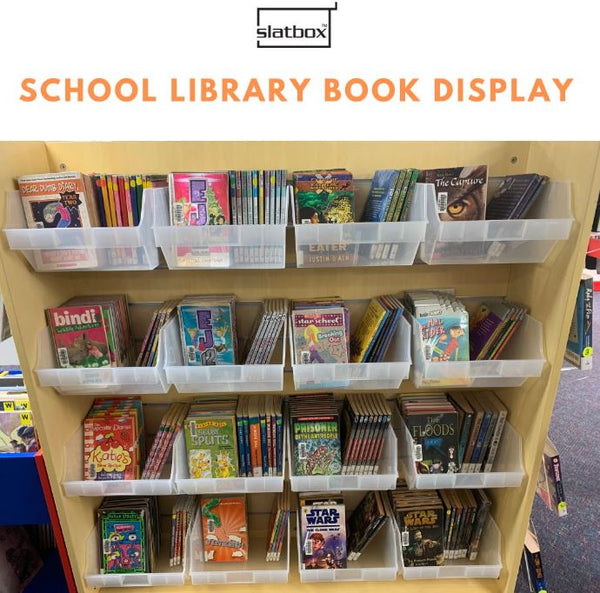 SLATBOX Storbox and Shelfbox Display Containers