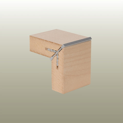Stickman external corner join Linear System MCLNCORN raised set product hero shot 