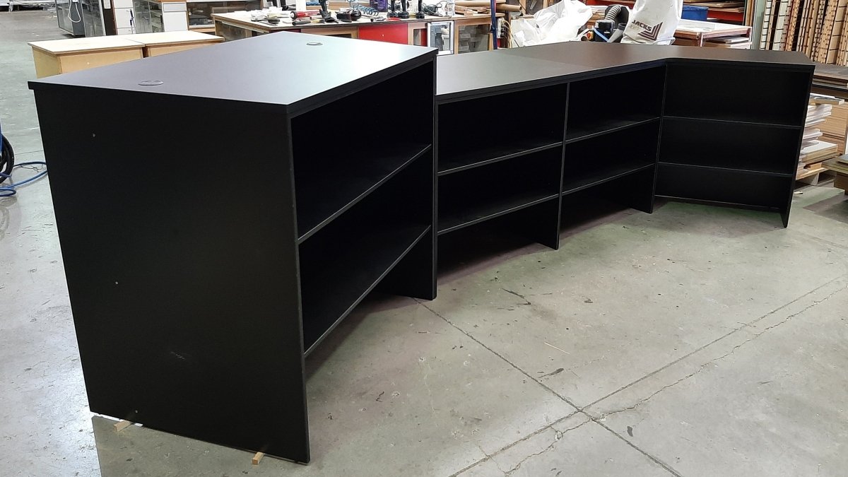 Back Counter Unit Retail Counter Units NZ | Custom Shop Counters by Plankwall
