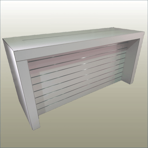 Bank Display Table Retail Counters, Cashier Desks & Display Tables | Plankwall NZ