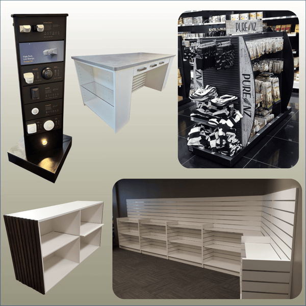 Shopfitting Display Custom Retail Displays & Shopfitting – NZ Made - Plankwall