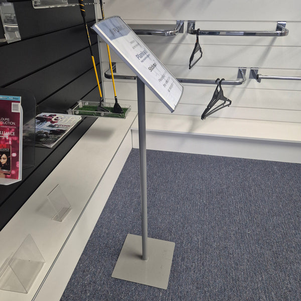 Radius Sign Frames - Floor Stand