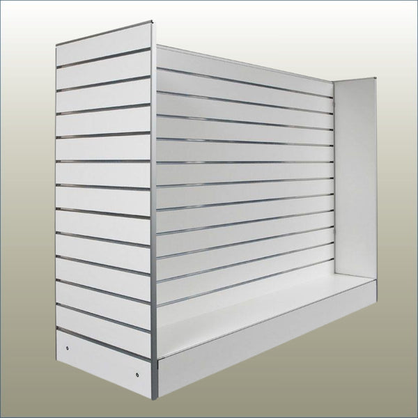 Plankwall G60 Gondola Display Unit for Retail and Exhibitions White