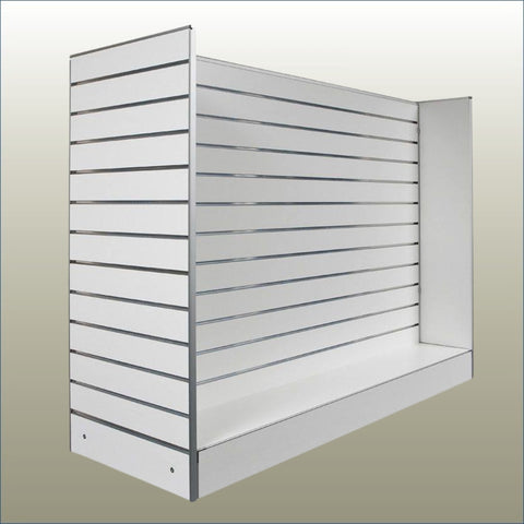 Plankwall G60 Gondola Display Unit for Retail and Exhibitions White