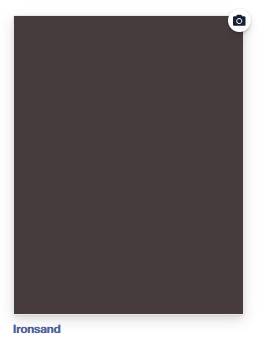 a swatch of Prime Panels Ironsand dark grey colour