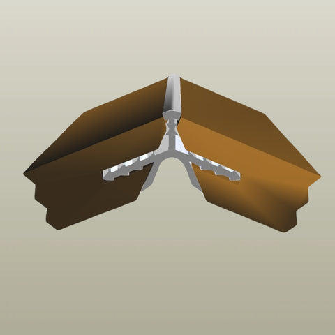 MC 135 - 135 degree Corner Join Profile