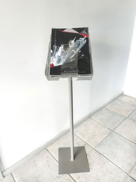 Brochure Holder with spring face - Floor Standproduct_typeBrochure Holder with spring face - Floor Standproduct_vendorBrochure Holder with spring face - Floor Stand