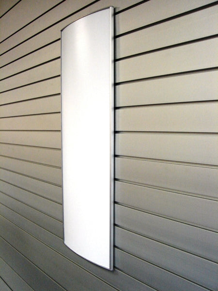 radius header frame shown vertically with curve detail