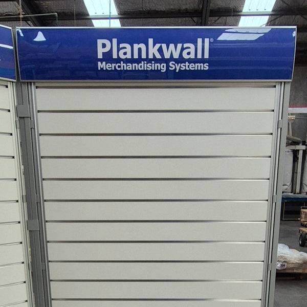 Header Frame Sign Radius Header Frame Support Clips | Slatwall Sign Fixings - Plankwall