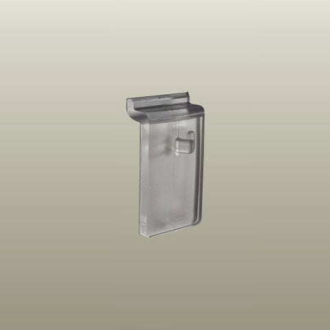 keyhole bracket clip for frames and signage is simple and reliable fixing option  for slatwall systems hero shoot