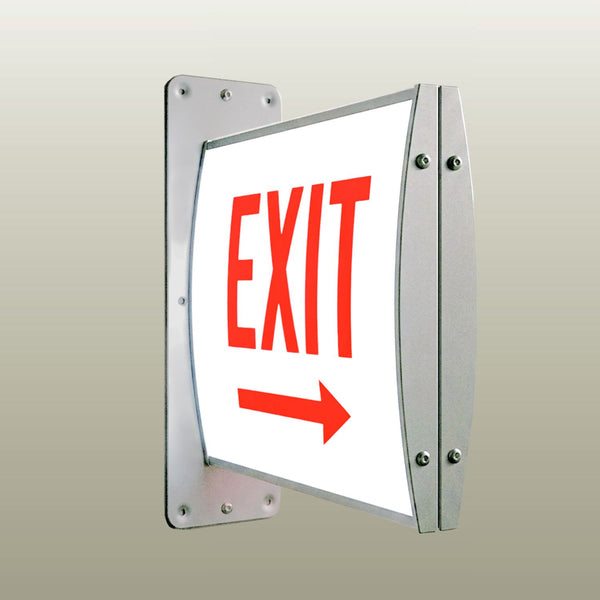 double sided posta frame exits