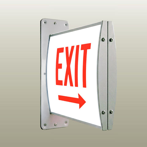 double sided posta frame exits