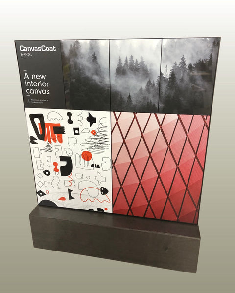 custom display panels with linear panel join by Stickman®