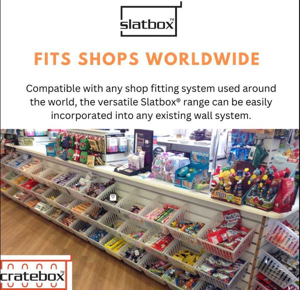 photo of retail shop organised by cratebox containers