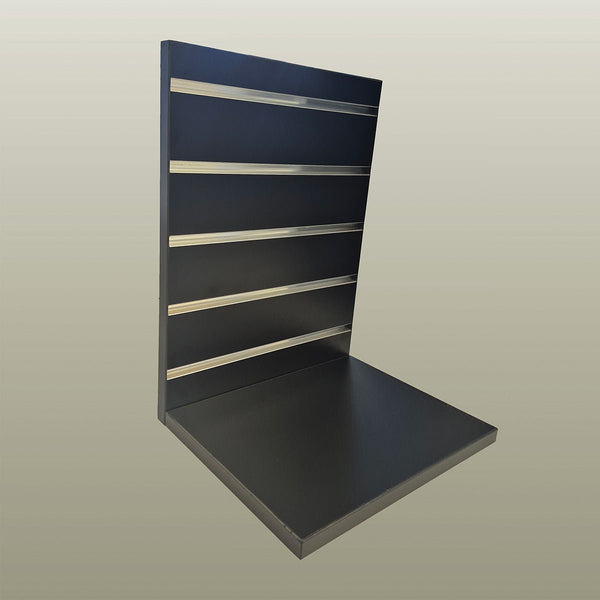 Small L - Shape Countertop Slatwall Display Standproduct_typeSmall L - Shape Countertop Slatwall Display Standproduct_vendorSmall L - Shape Countertop Slatwall Display Stand