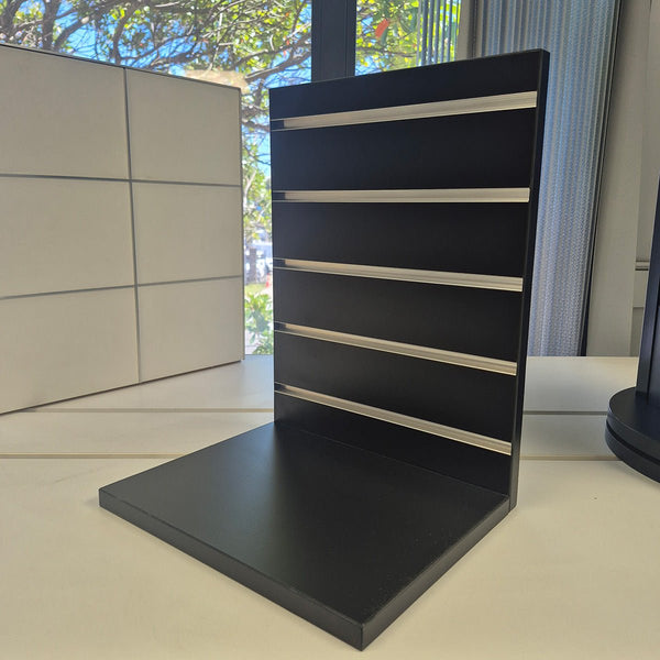 Small L - Shape Countertop Slatwall Display Standproduct_typeSmall L - Shape Countertop Slatwall Display Standproduct_vendorSmall L - Shape Countertop Slatwall Display Stand