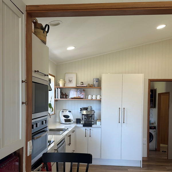 W Groove feature panelling in heritage kitchen