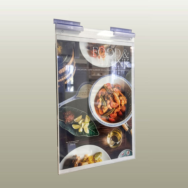 shown here is Plankwall's wall mounted a4 sign holder