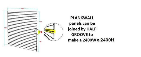 100mm Pitch Slatwall Panels