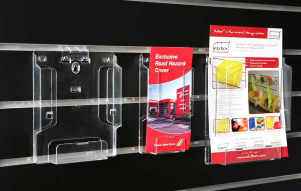 Brochure Holders - wall or desk mounted