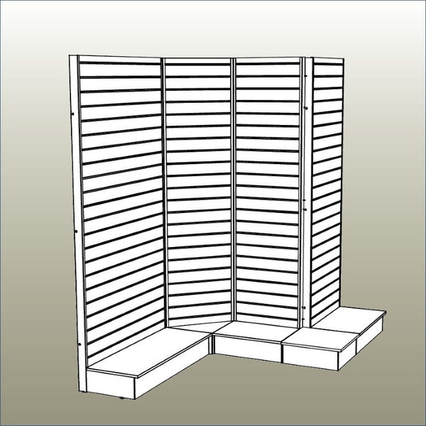 Premium Freestanding Panel Display Walls - Modular