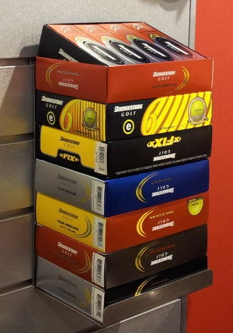 Golf Ball Display Shelf