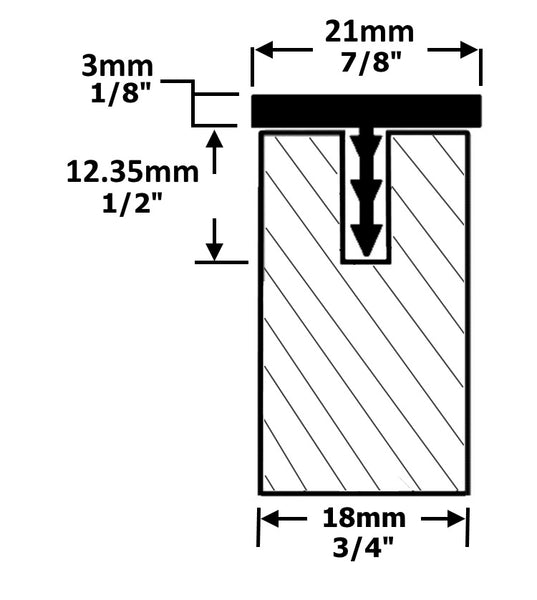 MCLN-CAP - Linear Panel Capping Profile