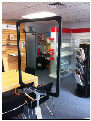 Plastic Poster Frames for Retail Display Units