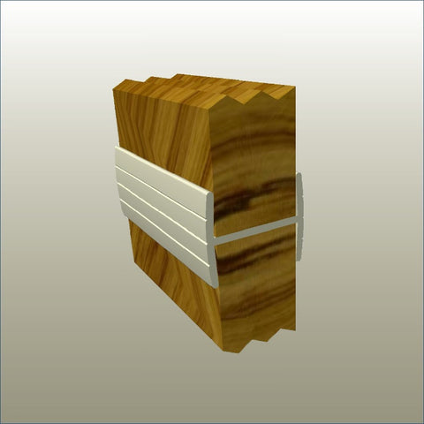 PVC H Joiner - 18mm panels