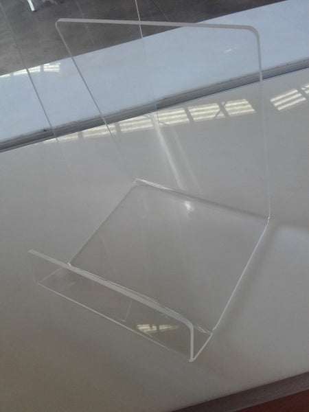 Book & Sign Display in clear acrylic stand