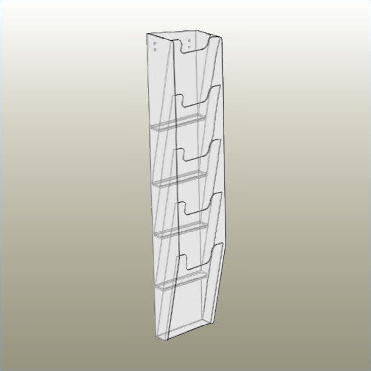 Acrylic Magazine Display - Plankwall
