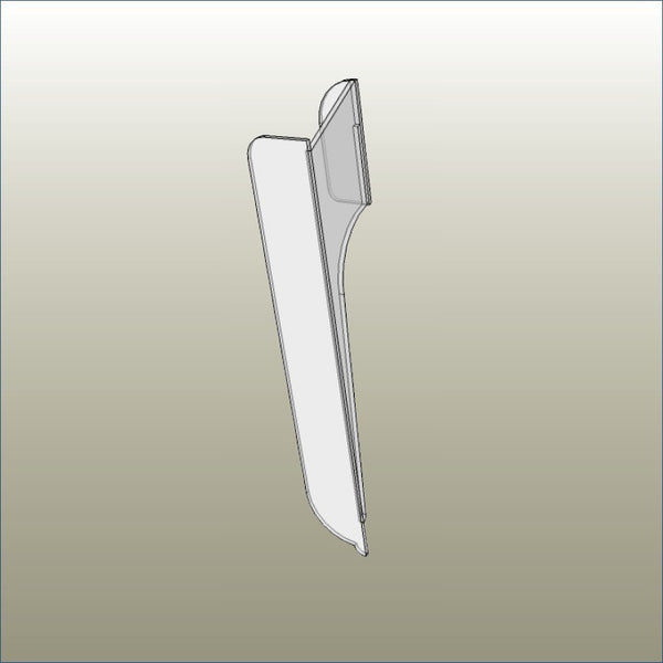 Calext Adjustable Print Display System:  End Brackets