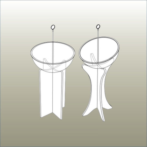 Acrylic Fishbowl Display Stand