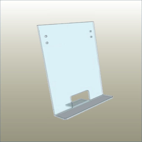 Wall-Mounted Display Shelf - Books | Magazines | Print