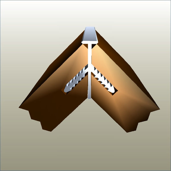 MC18LP - Flat Corner Join Profile