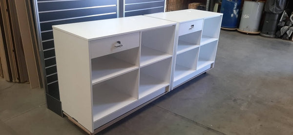 2 display counters in a factory setting