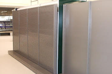 Aluminium Slatwall - 25mm pitch