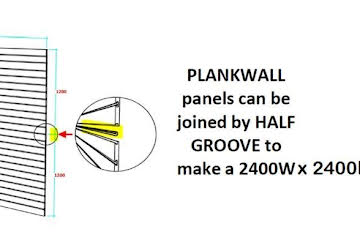 150mm Pitch Slatwall Panels