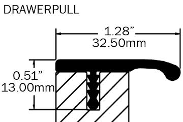 Drawer Pull Profile