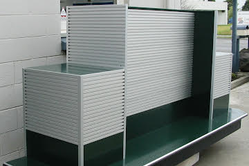 Aluminium Slatwall - 25mm pitch