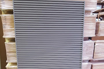 Aluminium Slatwall - 25mm pitch
