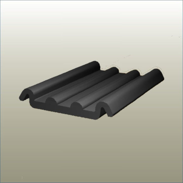 18mm Assembly Clip to attach on the end of display slatwall 