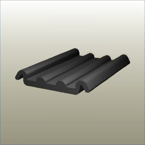 18mm Assembly Clip to attach on the end of display slatwall 