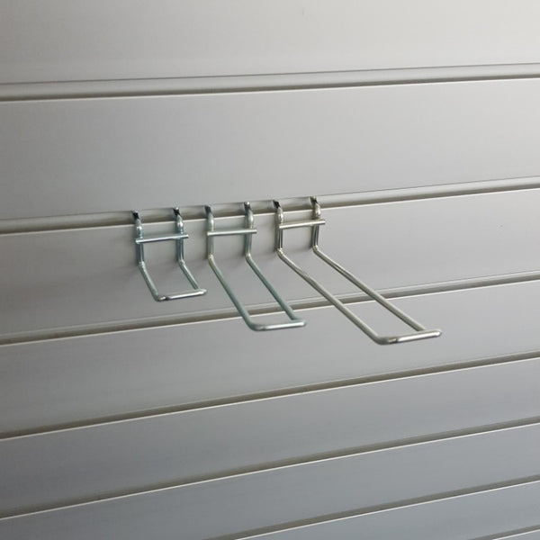 three sized of the double prong heavy duty closed hook 