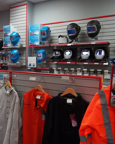 Aluminium Slatwall display panels in 75mm works well in this retail out fit. 