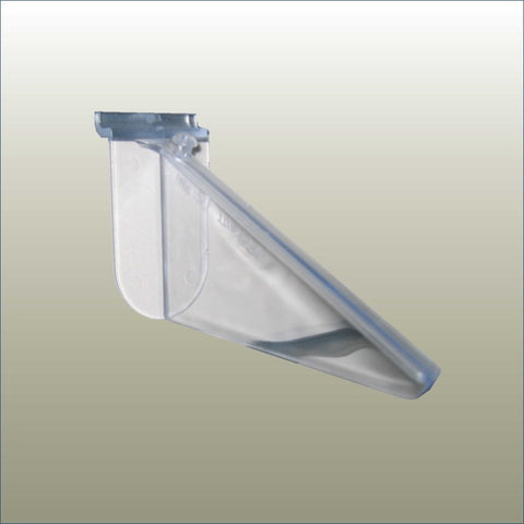 Polycarbonate 25 degree sloping bracket