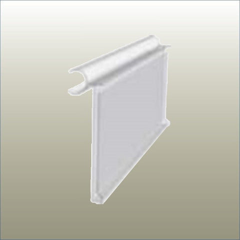 adjustable clip on pricing strip used in retail